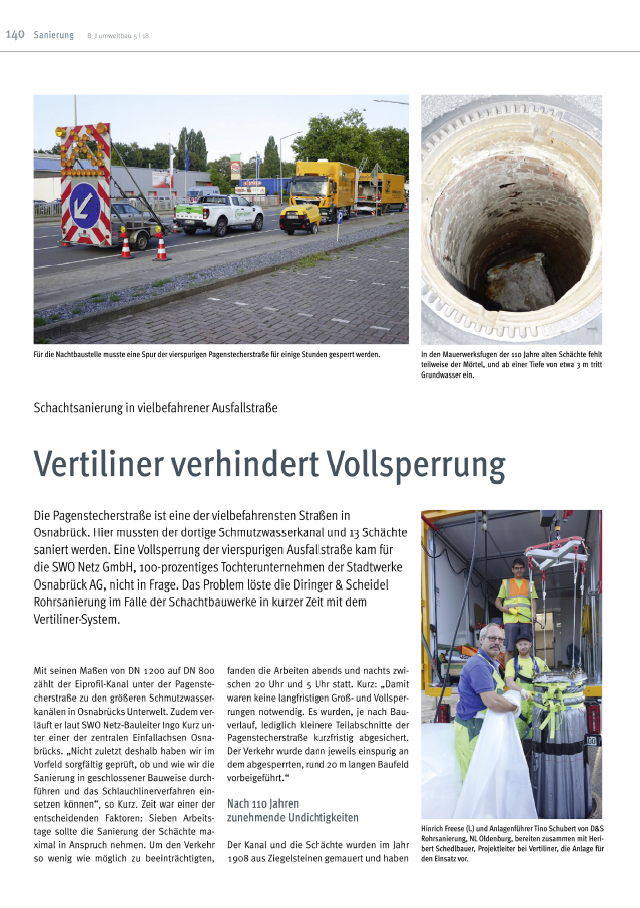 Vertiliner verhindert Vollsperrung
